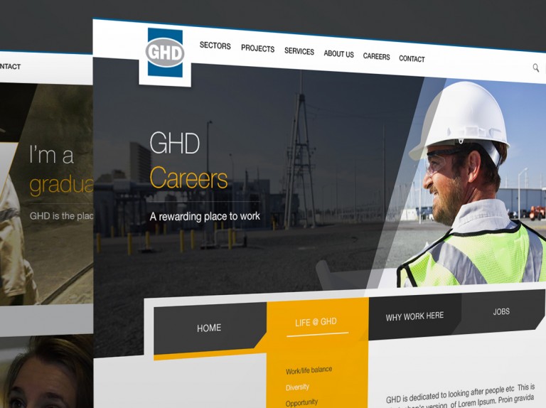 Careers website design